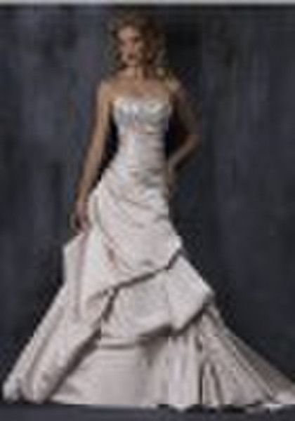 hot selling beach wedding dress #YZMG119