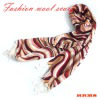 Fashion printed wool scarves