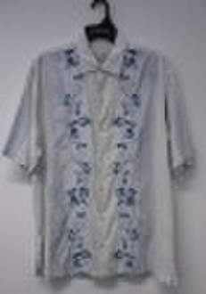 spun silk Men's shirt