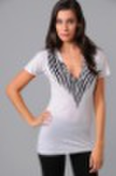 8T171Lady's printed t-shirt