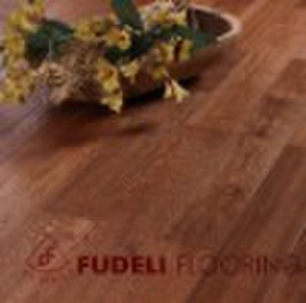 Smoked oak engineered hardwood flooring