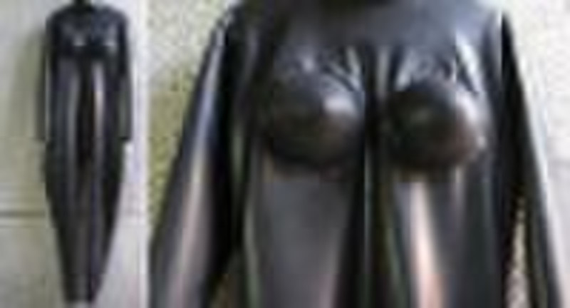 latex catsuit