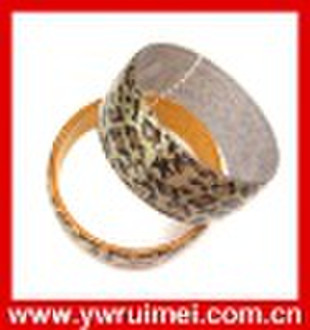 Panther print bangles,Leopard grain bangle,fashion