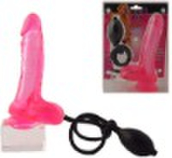 Großhandel aufblasbaren Dildo mit Sauger Basis