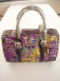 ladies' silk bag/silk digital print bag/silk f