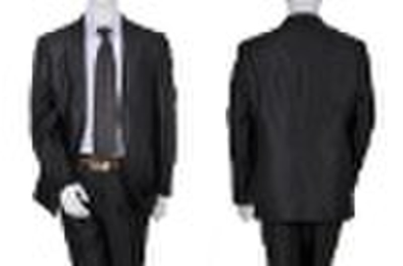 New disigner mens suits business suit black suit w