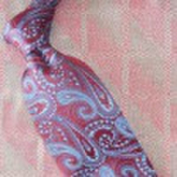 Lustrous Paisley Silk Krawatte