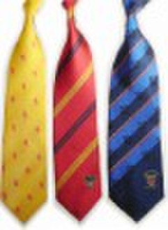 School Silk Logo tie