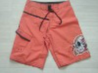 men's 100%polyester microfiber beach shorts