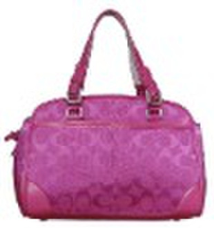 2010 Pink ladies bag,Nylon handbag,Ladies tote bag