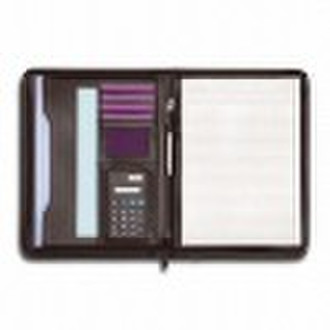 Leather Holder/Portfolio for Conference Use, with