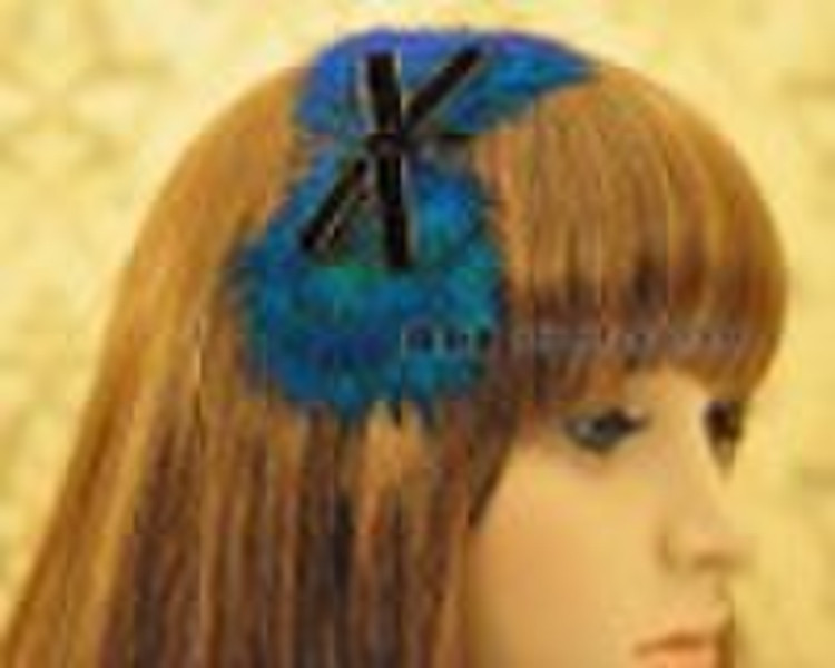 Alexander Mcqueen Feather Hair Band Handmade  Hair