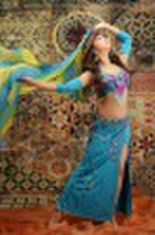 Sky blue/belly dance costumes/sets/dance wear/nice