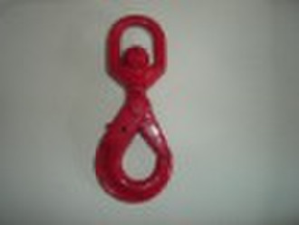 Rigging--G80 European swivel self-locking hook--YX