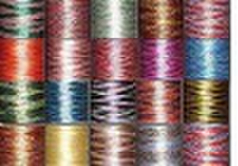 multi color embroidery thread 40wt