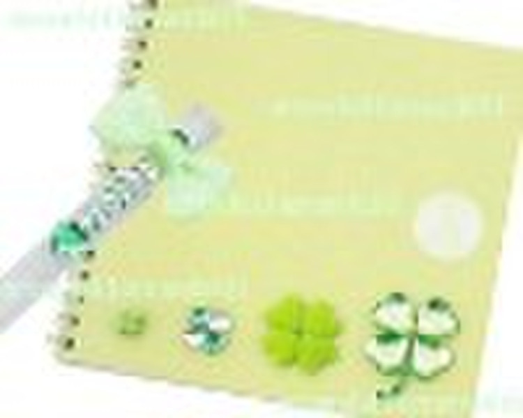 bling rhinestone notebook decoration