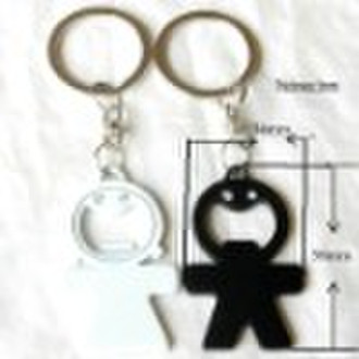 couple bottle opener keychain