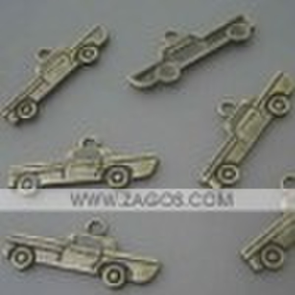 Antique Brass Charms, Made of zinc alloy, Antique