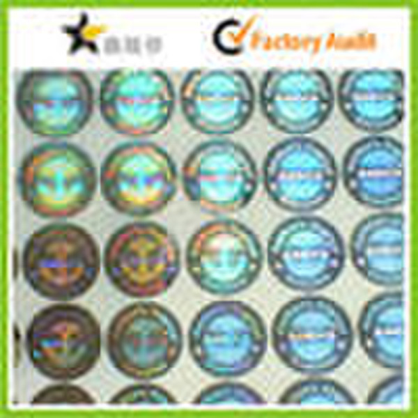 2010 New Fashionable Laser  Labels