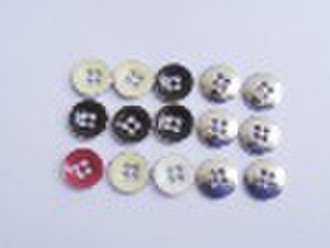 4-hole cloth-covered metal button