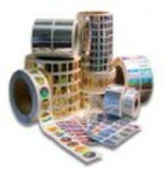 Roll Security Hologram Adhesive Labels