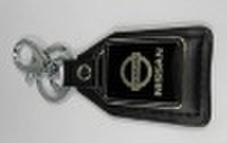 hot-selling promotion leather key chain with custo