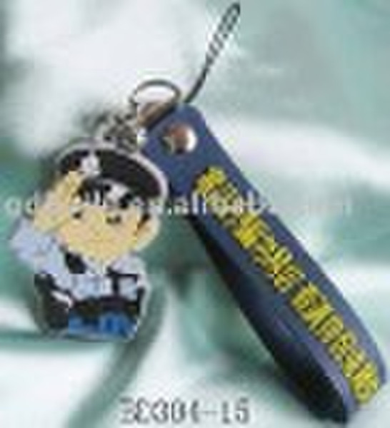 2010  soft plastic keychain
