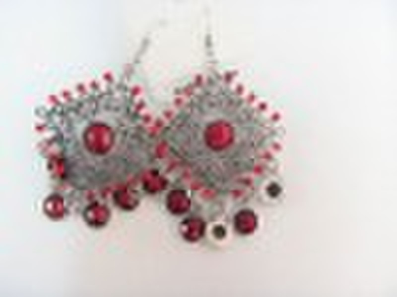 lady popular earring and alloy earrings