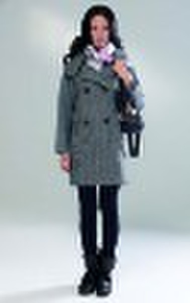 2010 fashion new style women's long coat