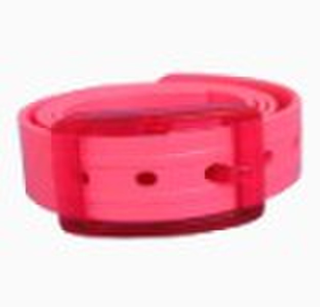 TPE Gürtel Matching Color Plastic Buckle