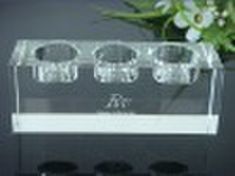 Purity Crystal Candlestick