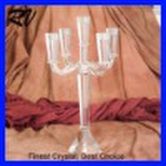 Five Arms Crystal Candelabra