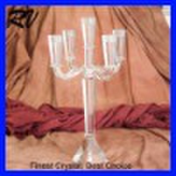 Five Arms Crystal Candelabra