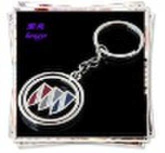 Metal car key chains zinc alloy car logo keychains