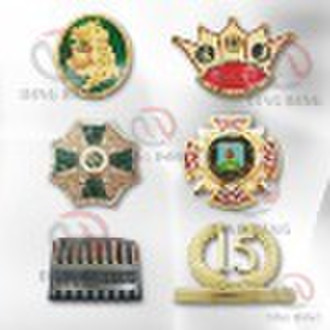 Button Metal Badges /Emblems