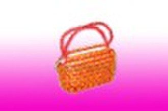 crystal beads handbag