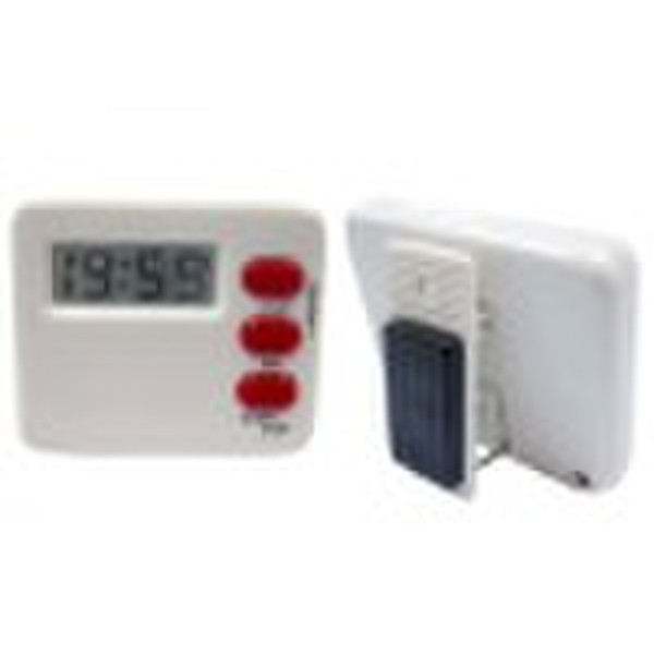 Quadratische Form Countdown-LCD-Digital-Timer mit magn