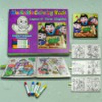 9"x9" Washable Coloring Book - Legend of