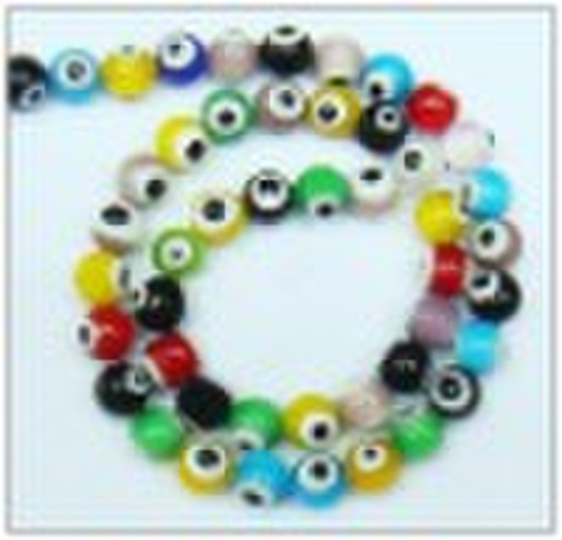 evil eye beads,lampwork beads,lampwork glass beads