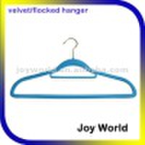 flocked hanger