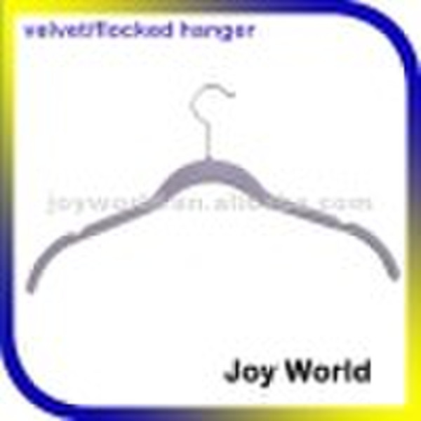 flocked hanger