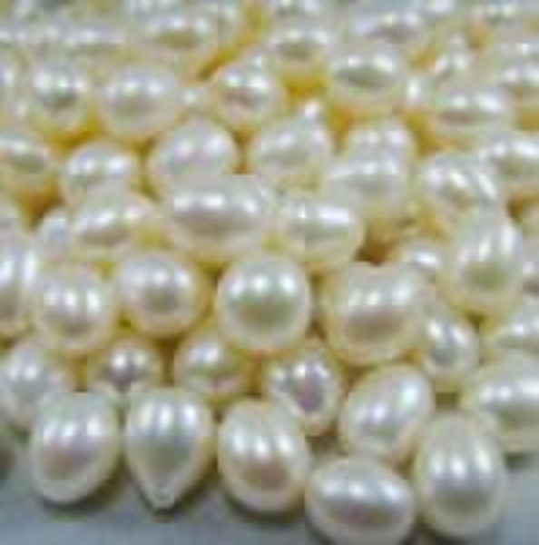 Top quality 9-10mm drop loose pearl beads