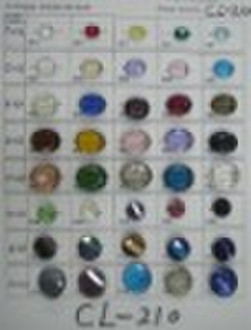 latest color  glass beads