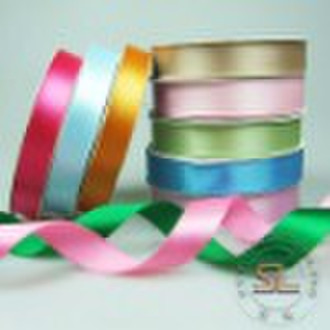 Double face satin ribbon for package