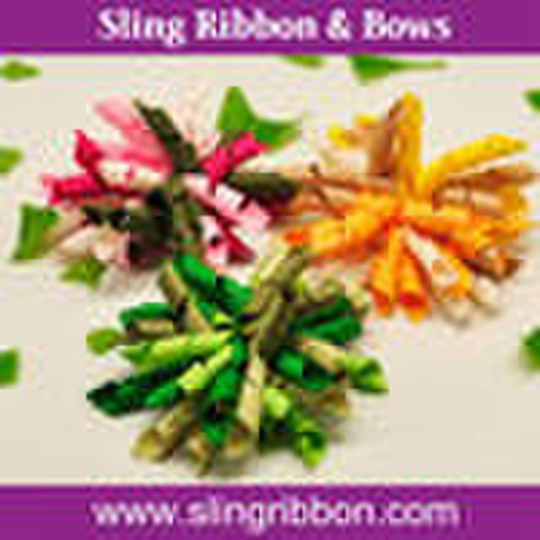 sheer ribbons/ribbon/printed ribbon/hair bows