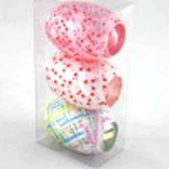 Valentines ribbon egg