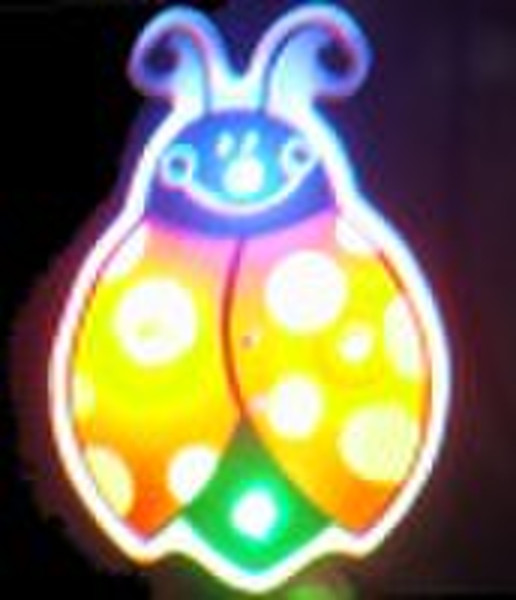 LED Lady Bug мигающий контактный