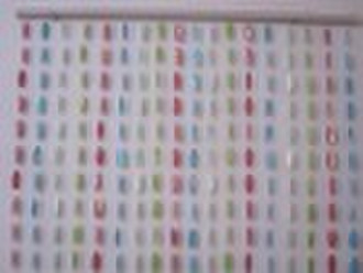 plastic bead door curtain