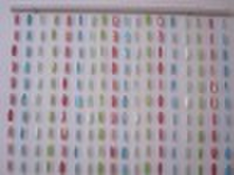 plastic bead door curtain