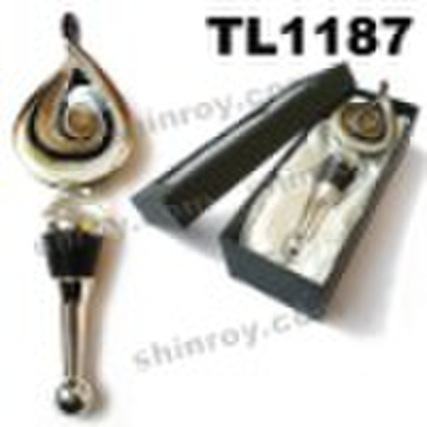 TL1187 New style murano glass wine stopper